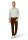 Club of Comfort Herren Feincord Komfortbund Hose GARVEY, Chino, braun 52