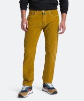 PIERRE CARDIN Herren Stretch Cord Hose dried tobacco gelb