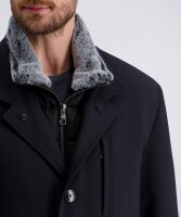 PIERRE CARDIN Herren kurz Mantel schwarz