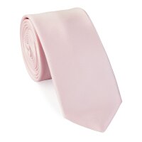 Krawatte Microfaser Classic 5 cm breit rosé