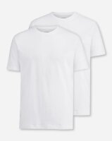 OLYMP T-Shirt kurzarm weiß