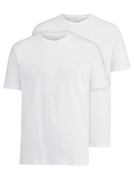 OLYMP T-Shirt kurzarm weiß L