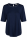 Barbara Lebek Damen kurzarm Blusen Shirt, navy blau