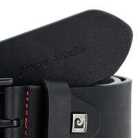 PIERRE CARDIN Ledergürtel für Jeanshosen schwarz