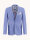 A Fish Named Fred Sakko Blazer mit melange pique, hell blau