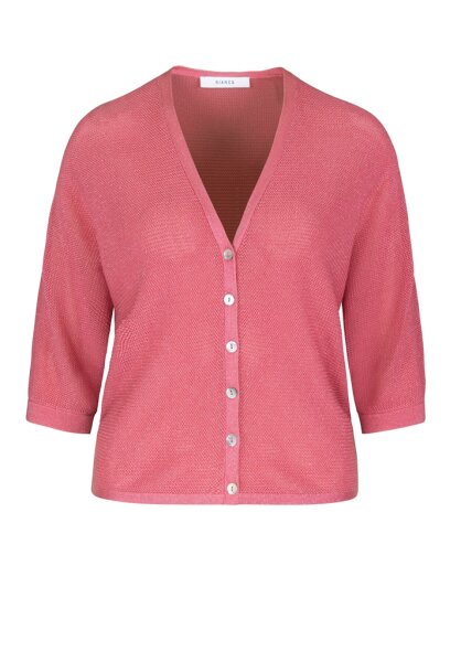 BIANCA Strickjacke VALENTE dark tulip rot