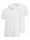 OLYMP T-Shirt kurzarm V-Ausschnitt weiß S