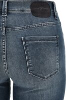 Project Indigo Damen Jeans mit Strasssteinen, W 2.0 Kim blue/black used dunkelblau