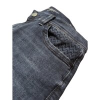 Project Indigo Damen Jeans mit Strasssteinen, W 2.0 Kim blue/black used dunkelblau