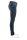 Project Indigo Damen Jeans mit Strasssteinen, W 2.0 Kim blue/black used dunkelblau