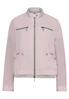 AMBER & JUNE Damen Sommerjacke, Stehkragen Hellviolett