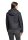 AMBER & JUNE Damen Steppjacke mit Kapuze, schwarz
