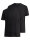 OLYMP T-Shirt kurzarm V-Ausschnitt schwarz XXL