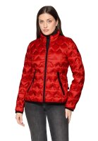 Gil Bret Damen Sommerjacke gesteppt mit Stehkragen, spicy red rot
