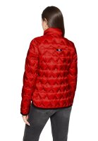 Gil Bret Damen Sommerjacke gesteppt mit Stehkragen, spicy red rot