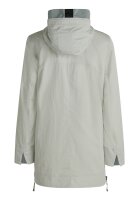 Gil Bret Damen Sommer Kurzmantel mit Kapuze, weiß