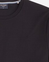 OLYMP Casual T-Shirt kurzarm schwarz M