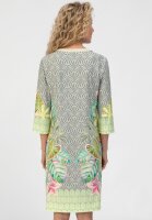 BIANCA Damen Kleid 3/4 Arm DANILO green mix