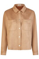 Barbara Lebek Damen Blusen Jacke in cognac