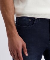PIERRE CARDIN Herren Jeans Lyon dunkelblau, blue/black used buffies