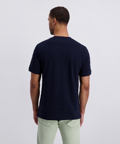 PIERRE CARDIN Herren Kurzarm T-Shirt salute dunkelblau