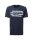 PIONEER Herren T-Shirt, night sky dunkelblau mit Print