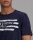 PIONEER Herren T-Shirt, night sky dunkelblau mit Print