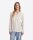TIMEZONE Damen Langarm Henley Bluse, rice beige spripe