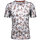 Mode Monte Carlo Herren T-Shirt Blütenprint, Beigegrau