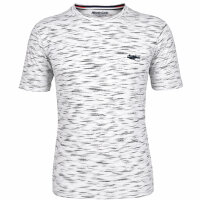 Mode Monte Carlo Herren T-Shirt, weiß 4XL