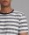 PIONEER Herren T-Shirt gestreift, night sky dunkelblau weiß