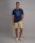 PIONEER Herren T-Shirt, indigo blau mit Print
