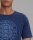 PIONEER Herren T-Shirt, indigo blau mit Print