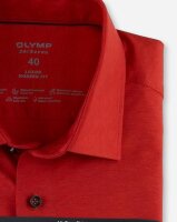 OLYMP No. Six super slim Langarm Hemd rot 38