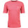 Mode Monte Carlo Herren T-Shirt mit Brusttasche, Rundhals Hummerrot