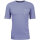 Mode Monte Carlo Herren T-Shirt mit Brusttasche, Rundhals Jeansblau