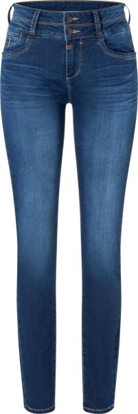 TIMEZONE Damen Jeans Slim EnyaTZ Womenshape intense blue wash
