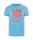 TIMEZONE Herren Kurzarm Print T-Shirt, blue melange