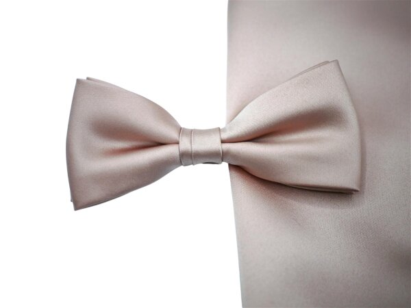 Schleife Classic Fliege mit Tuch taupe