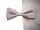 Schleife Classic Fliege mit Tuch taupe