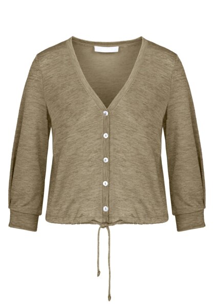 BIANCA Strickjacke FLORINE oliv