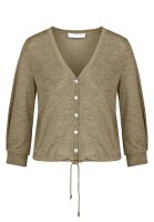 BIANCA Strickjacke FLORINE oliv
