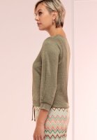 BIANCA Strickjacke FLORINE oliv