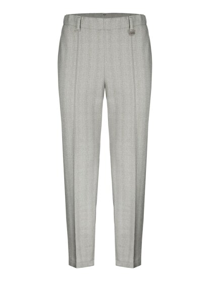 BIANCA Jegging Hose DENVER Chino in iron grau melange