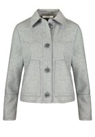 BIANCA Kurzjacke KATHERIN mit Umlegekragen, iron grau...
