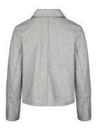 BIANCA Kurzjacke KATHERIN mit Umlegekragen, iron grau melange
