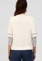 BIANCA Strickjacke RENE milk weiß