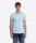 TIMEZONE Herren Kurzarm T-Shirt uni Ripped Basic crystal blue