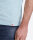 TIMEZONE Herren Kurzarm T-Shirt uni Ripped Basic crystal blue