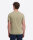 TIMEZONE Herren Kurzarm T-Shirt uni Ripped Basic light khaki